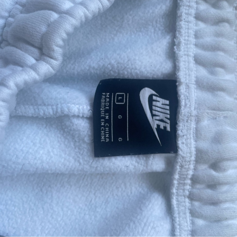 White Nike Sweatpants